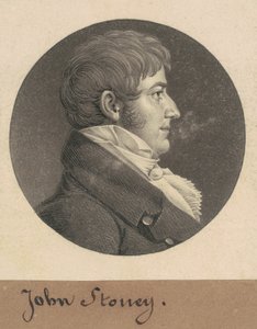 约翰-斯托尼 作者 Charles BJ Fevret de Saint Memin
