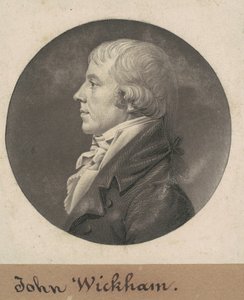约翰-威克姆 作者 Charles BJ Fevret de Saint Memin
