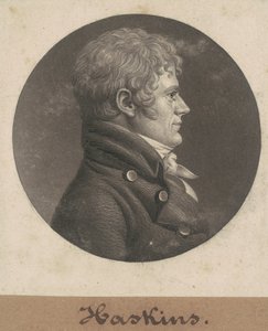 约瑟夫-哈斯金斯 作者 Charles BJ Fevret de Saint Memin