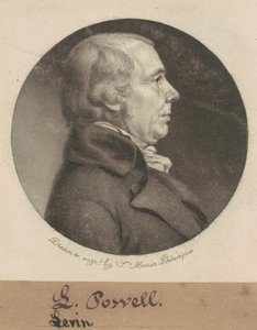 生活中的鲍威尔 作者 Charles BJ Fevret de Saint Memin