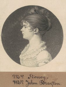 威廉-德雷顿夫人 作者 Charles BJ Fevret de Saint Memin