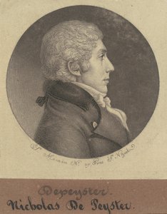 尼古拉斯-德佩斯特，小。 作者 Charles BJ Fevret de Saint Memin