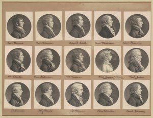 圣梅明肖像画收藏，第38组 作者 Charles BJ Fevret de Saint Memin