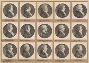圣梅明肖像画收藏，第39组 作者 Charles BJ Fevret de Saint Memin