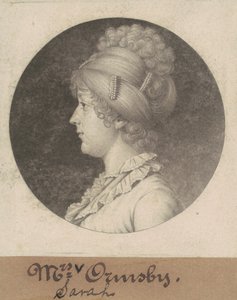 Sarah Mahon Ormsby 作者 Charles BJ Fevret de Saint Memin