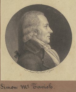 西蒙-麦克塔维什 作者 Charles BJ Fevret de Saint Memin