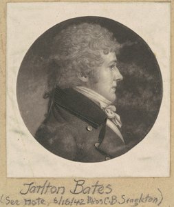 Tarlton Bates 作者 Charles BJ Fevret de Saint Memin