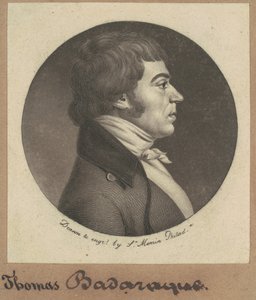 Thomas Badaraque 作者 Charles BJ Fevret de Saint Memin