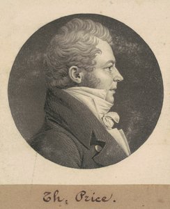 托马斯-普莱斯 作者 Charles BJ Fevret de Saint Memin