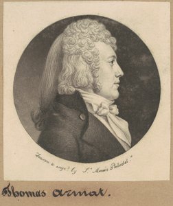 Thomas Wright Armat 作者 Charles BJ Fevret de Saint Memin