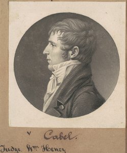 威廉-卡贝尔 作者 Charles BJ Fevret de Saint Memin