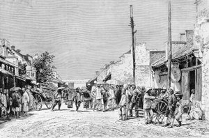 法国驻河内居住，1884年