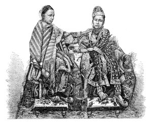 1895年，印度博帕尔公主。