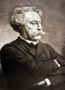 亚历山大·杜马斯·菲尔斯（Alexandre Dumas Fils，1824-1895 年）法国作家，仿莱昂·博纳（雕刻） 作者 查尔斯·鲍德