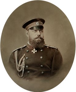 1890年代初，俄罗斯沙皇亚历山大三世的肖像