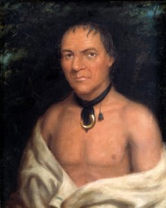 Co-sne-boin，1827年。 作者 查尔斯·伯德·金