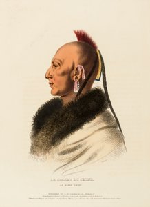 LE SOLDAT DU CHENE, AN OSAGE CHIEF. 作者 查尔斯·伯德·金