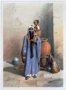 Fellah妇女和儿童，1848年