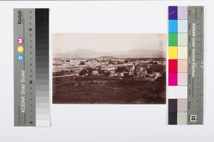 Orizaba峰和定居点，c.1900（蛋白印刷品） 作者 查尔斯·伯林格姆·韦特