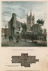 St Savior&39;s Church，Southwark，Surrey，西北视角