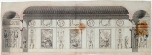 俄国凯瑟琳宫的室内设计，1780年代，俄国沙皇