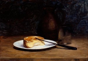 与上校的静物，1900年 作者 查尔斯·塞布伦