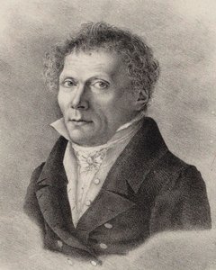 作曲家Anton Reicha 1770-1836的肖像，1830年。 作者 查尔斯·康斯坦斯