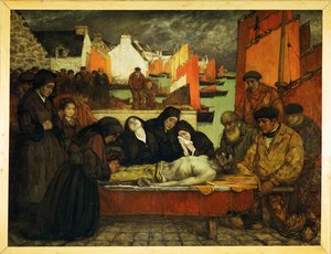 海之国疼痛（布面油画）