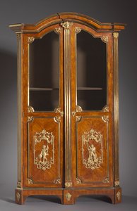 书柜，约1720年 作者 查尔斯·克雷森特