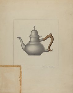 锡镴茶壶 作者 查尔斯·卡伦