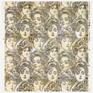 单身人士的墙纸，1902年 作者 查尔斯·达纳·吉布森