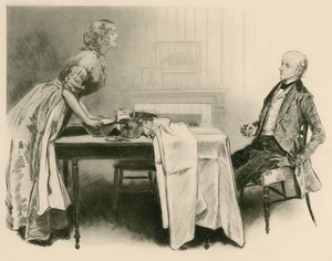 Dick Swiveller和Marchioness 作者 查尔斯·达纳·吉布森