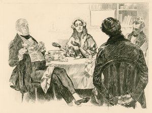 米考伯先生和夫人，大卫科波菲尔和特拉德尔斯 作者 查尔斯·达纳·吉布森