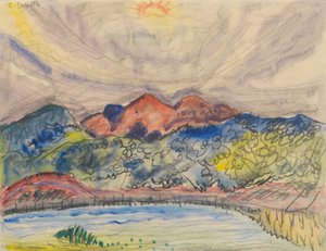 早期景观，1914年 作者 查尔斯·德穆斯