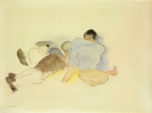 在沙滩上 作者 查尔斯·德穆斯