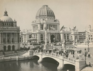 芝加哥世界哥伦比亚博览会行政大楼，1893年 作者 查尔斯·达德利·阿诺德