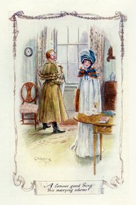 这个结婚计划的着名好事，1907年（插图）