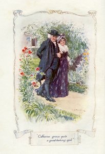 凯瑟琳长得很漂亮，1907年（插图） 作者 查尔斯·埃德蒙·布洛克