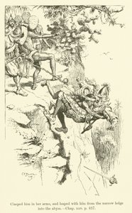 Illustration for Westward Ho! by Charles Kingsley (engraving) 作者 Charles Edmund Brock