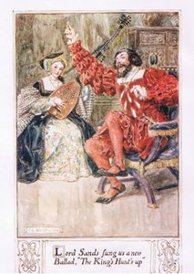 金沙勋爵为我们演唱了一首新歌，The King&39;s Hunt&39;s Up 作者 查尔斯·埃德蒙·布洛克