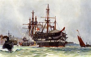 1901年德文波特的旧Implacable（Duguay Trouin）