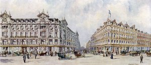 DH埃文斯，West End Silk Mercers，牛津街292-320号 作者 查尔斯·埃德温·弗洛尔