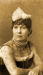 Nora Hildebrandt c.1895的肖像