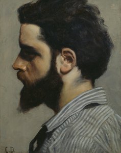Zacharie Astruc的肖像（1835-1907）