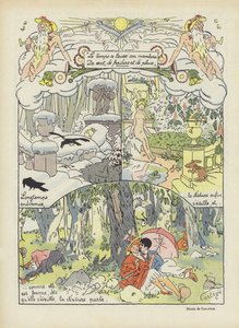 笑的插图 作者 Charles Emile Egli