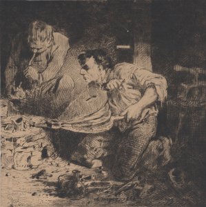 造假者》，1843年。