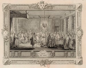 Levé du Roy 国王路易十六的堤坝，1774-1775年。 作者 查尔斯·伊曼纽尔·帕塔斯（Charles Emmanuel Patas）