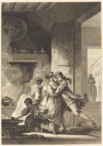 你永远不知道 作者 让·奥诺雷·弗拉戈纳尔 (Jean Honoré Fragonard) 之后的查尔斯·伊曼纽尔·帕塔斯