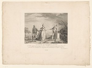 雅克-内克尔的回归，1788 年
Le rappel de Monsieur Necker（物品上的标题） 作者 让-亨利·埃伯特