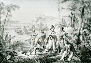 在Rullmann之后，1819年Champ LAsile将军Lallemand（1774-1839）的插图中只有没有种植的树枝将会成长 作者 查尔斯·艾蒂安·皮埃尔·莫特
